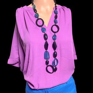 Worthington Lavender Blouse